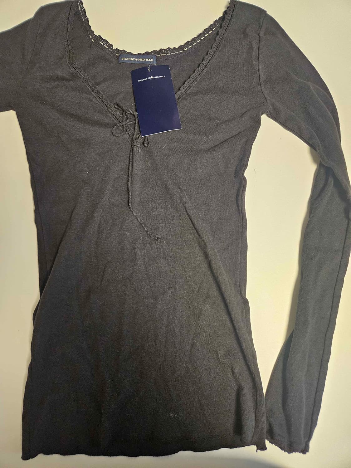 BM black lace long sleeve 상품이미지1