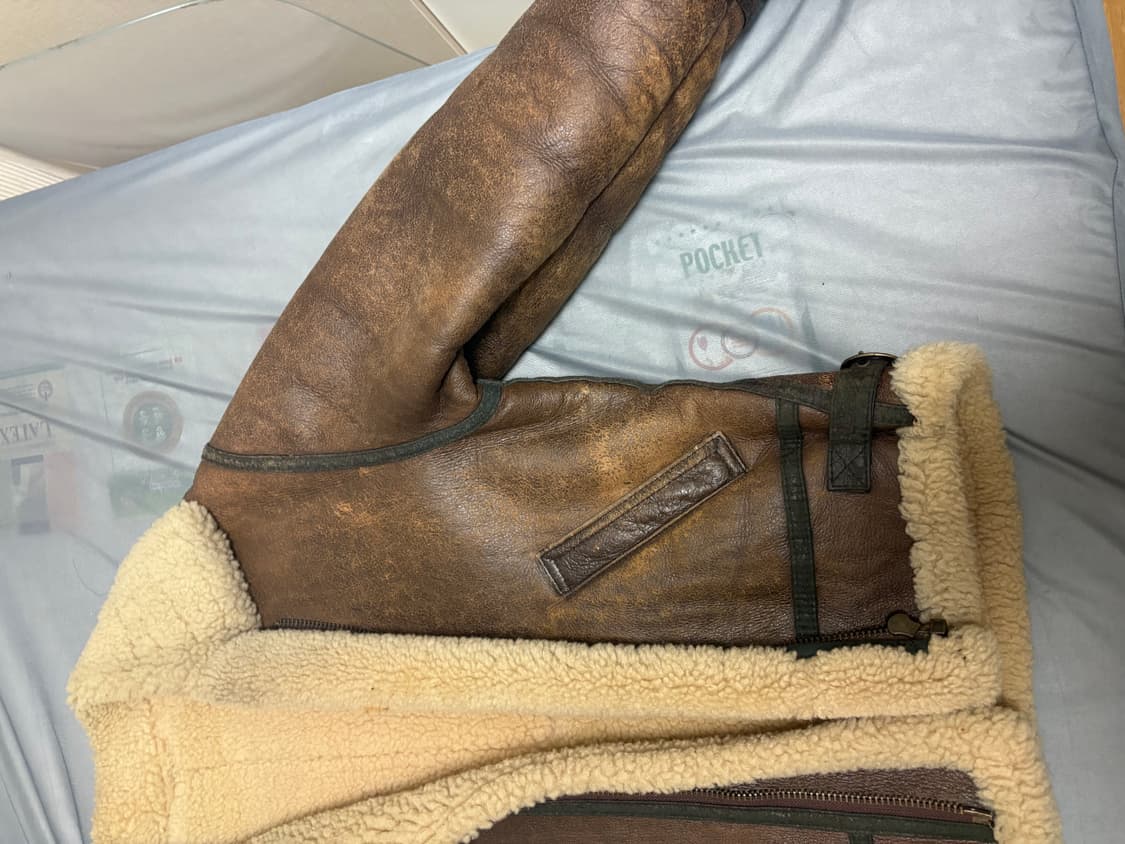 빈티지 B-3 무스탕 자켓 L 상품이미지2