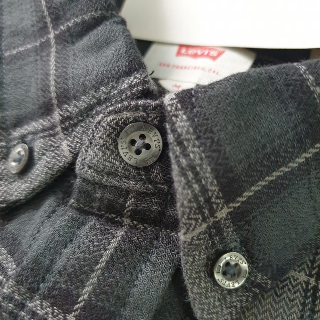 Levi's 체크 긴팔 셔츠 상품이미지7