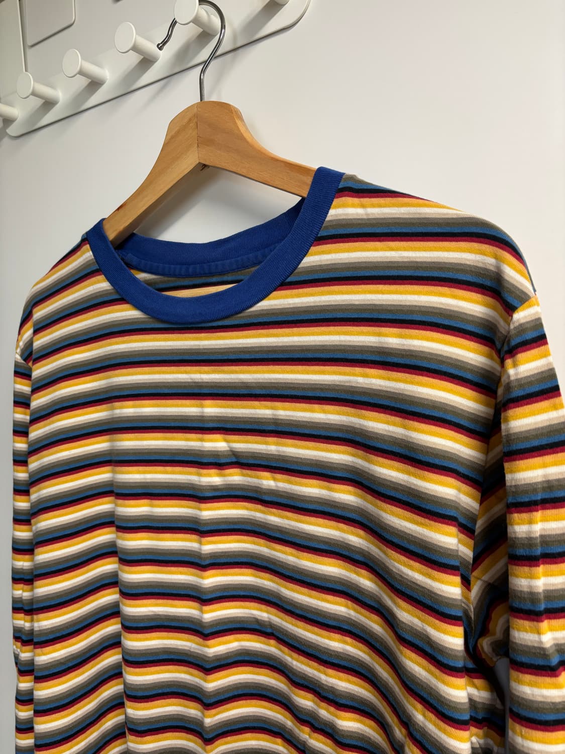 [L] 슈프림 멀티 스트라이프 리플렉티브 패치 롱슬리브 티셔츠 상품이미지3