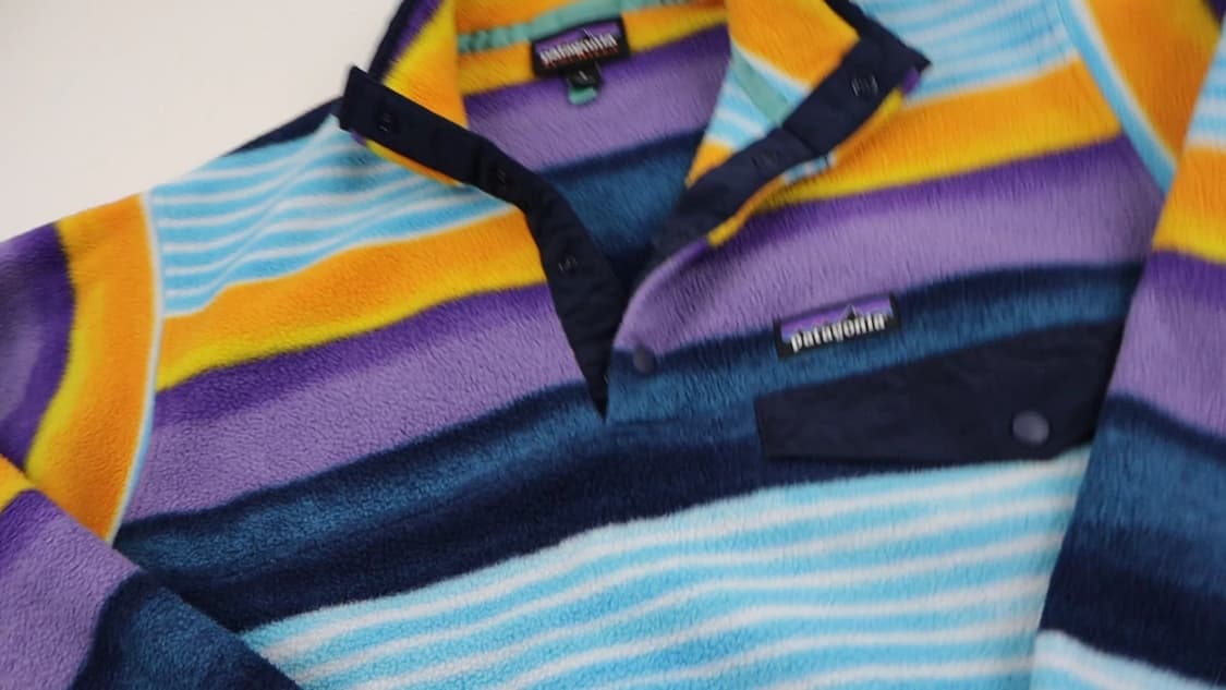 15SS 파타고니아 신칠라 스냅-T 페인티드 피츠 스트라이프 상품이미지4