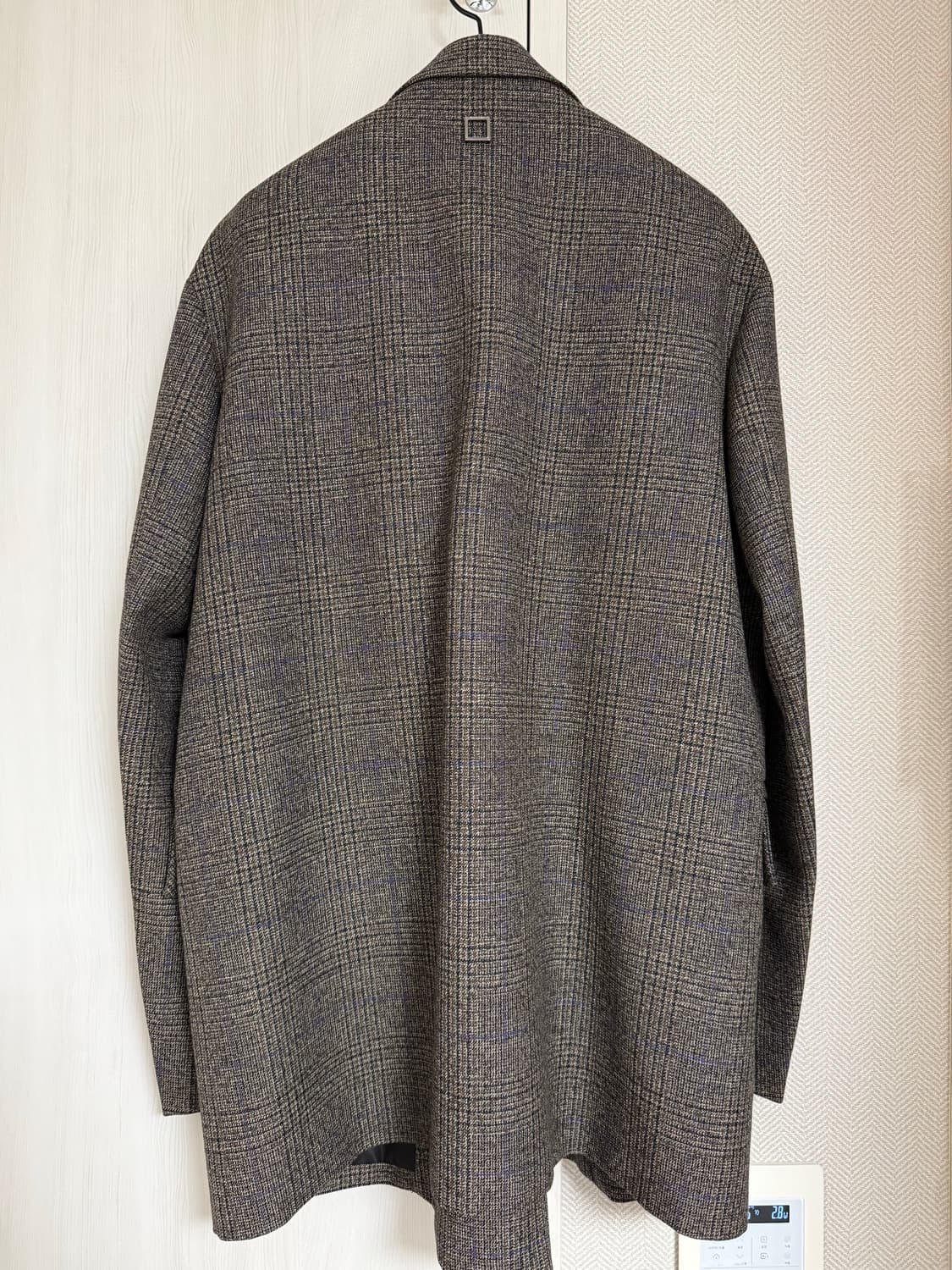 (48,48) 22fw 우영미 메인체크 셋업 상품이미지2