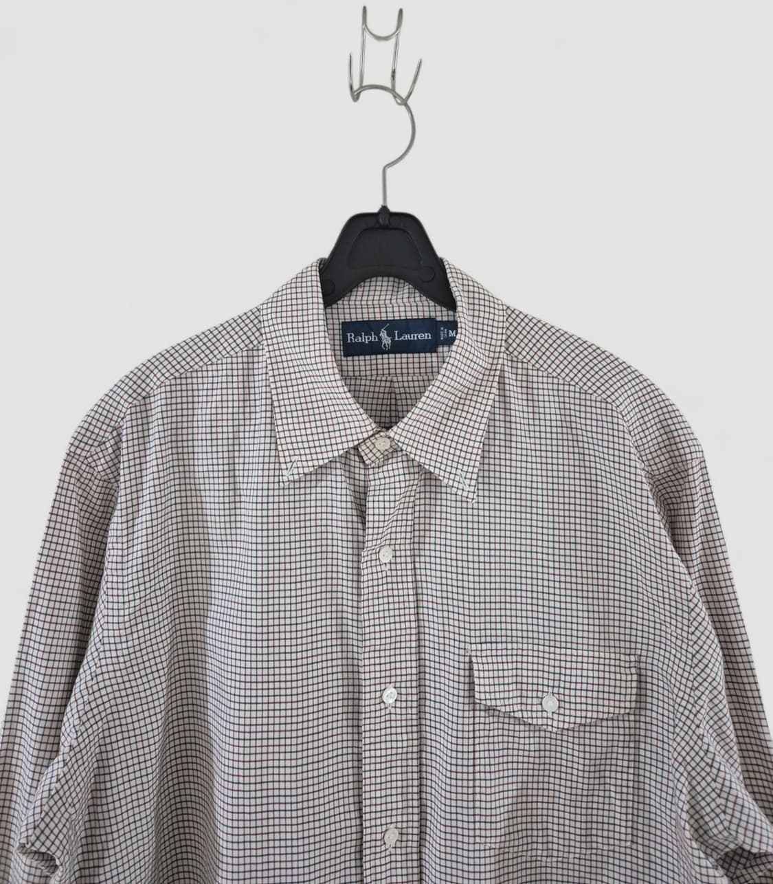 [100]폴로 랄프로렌 빈티지 체크셔츠 긴팔 상품이미지1