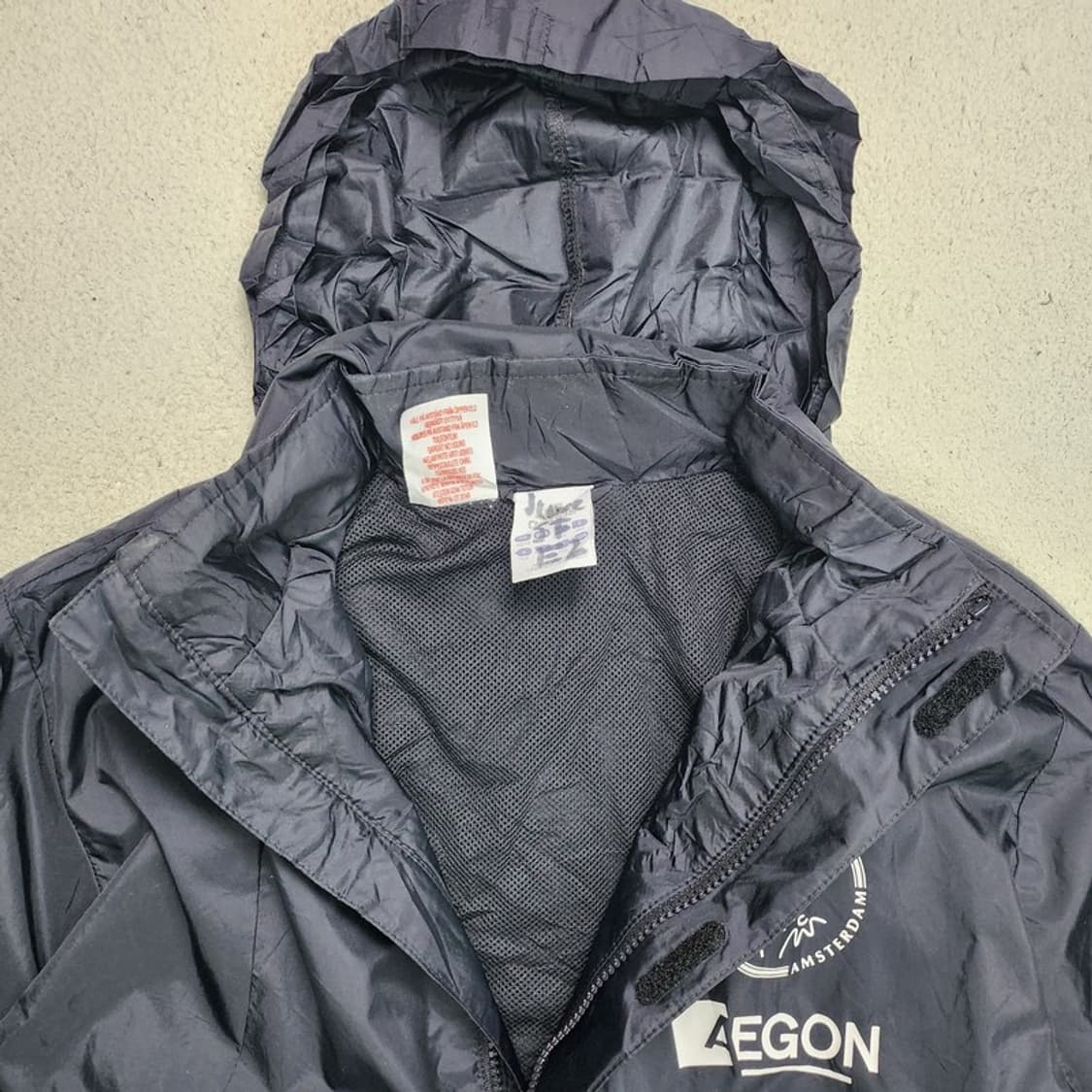 ADIDAS 아약스 암스테르담 바람막이 자켓 Women M 상품이미지4