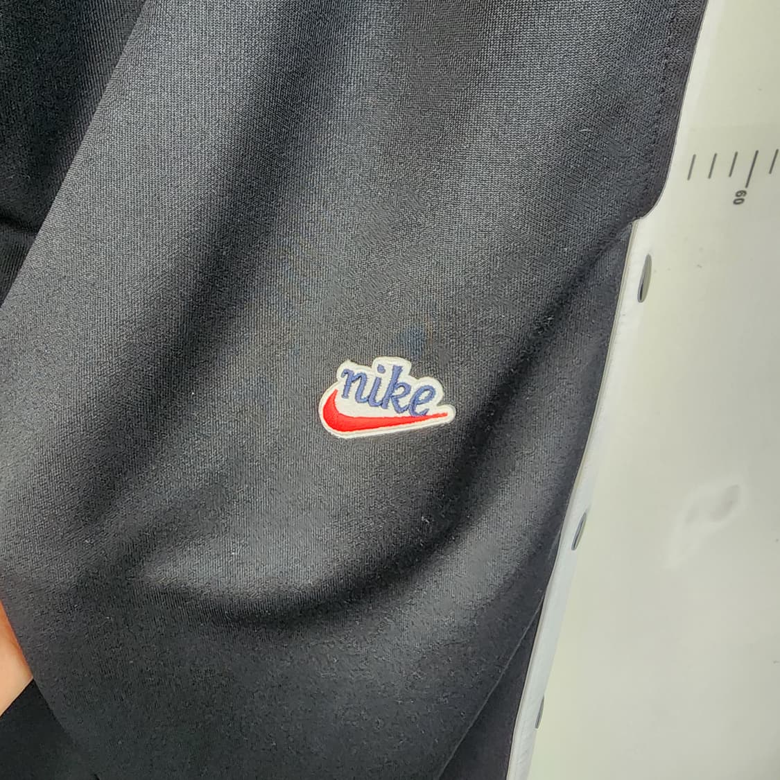 나이키 검정색 사이드 버튼 트랙 팬츠 상품이미지2