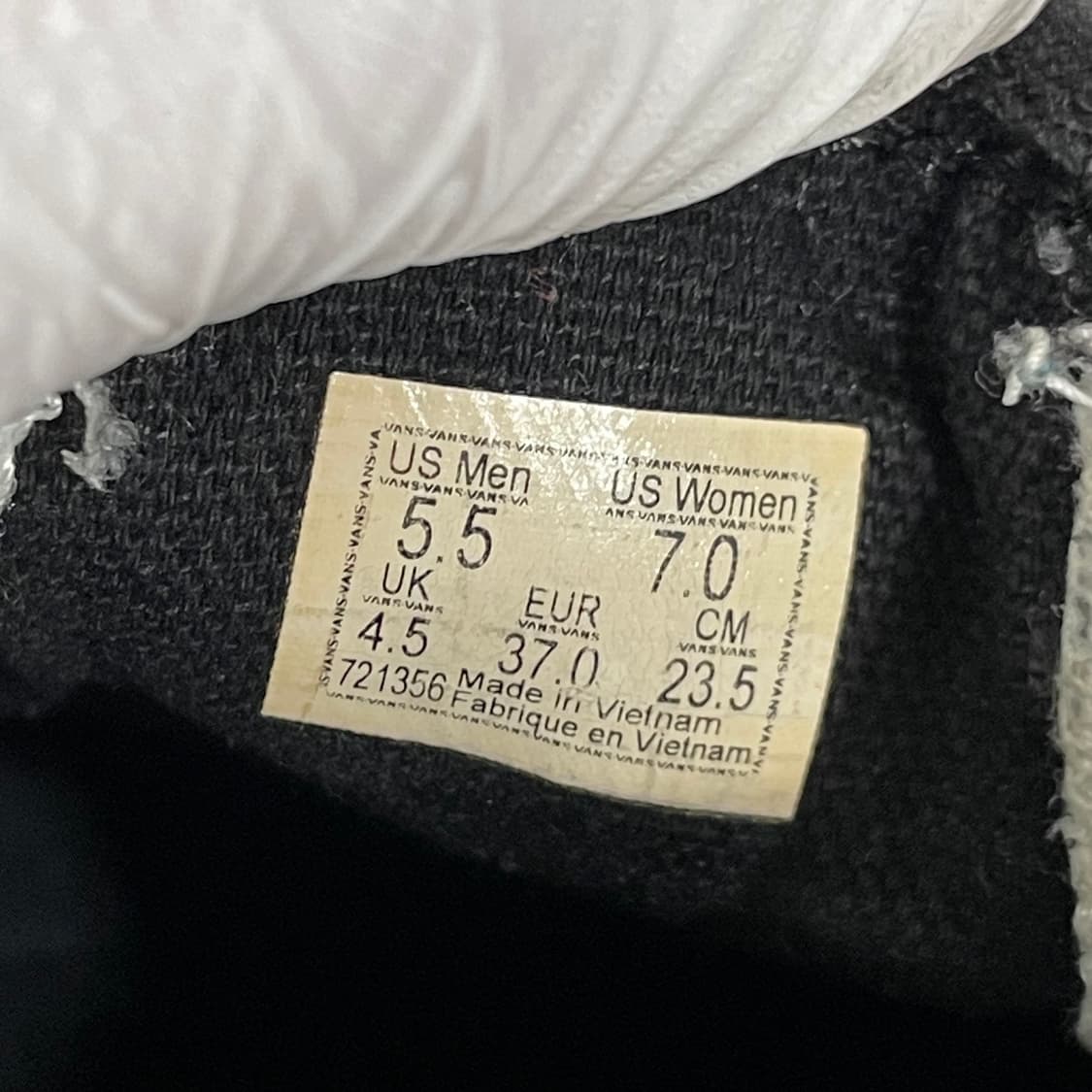 648) 반스 클래식 도트 슬립온 235mm 상품이미지8