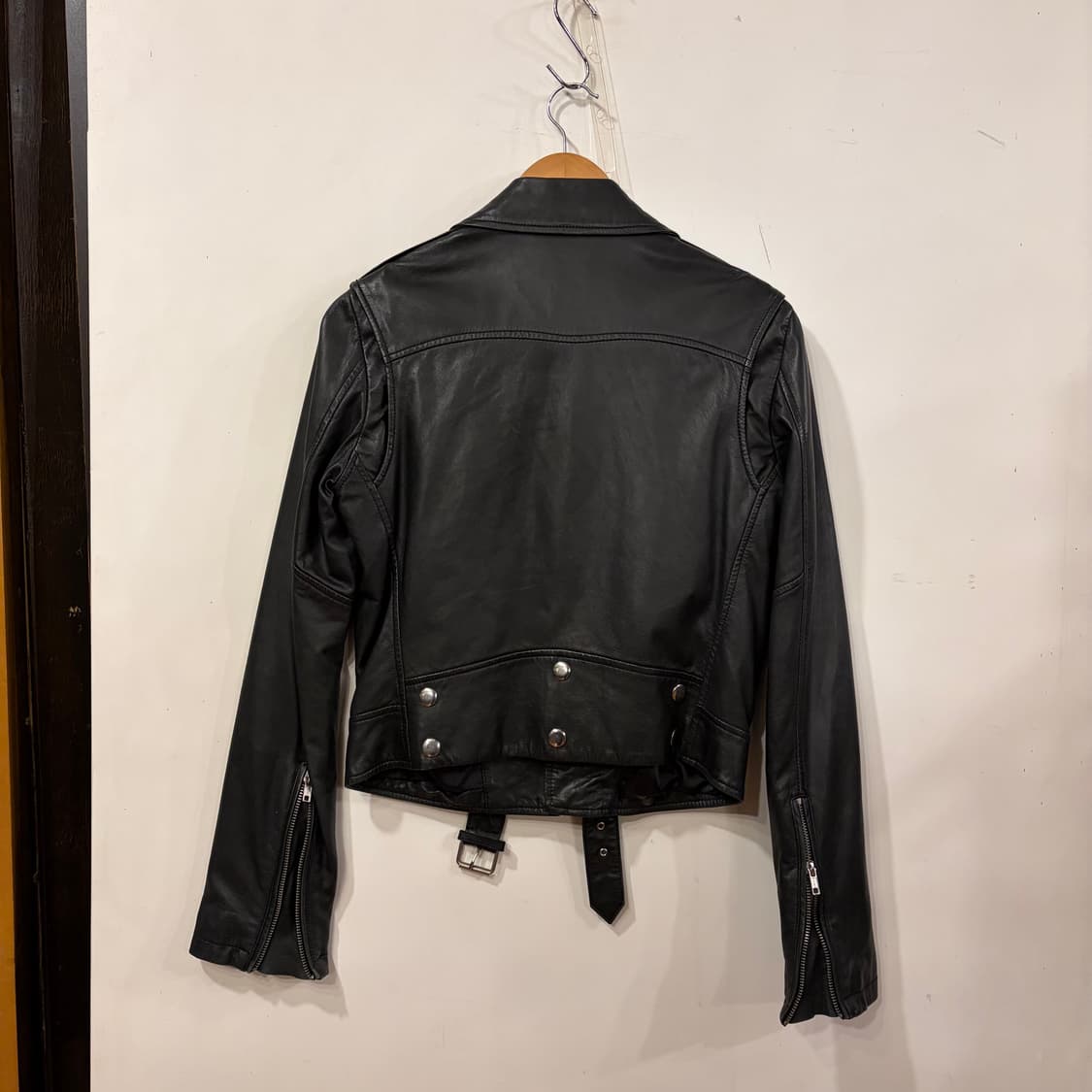 BLK DNM 레더라이더자켓 S 상품이미지5