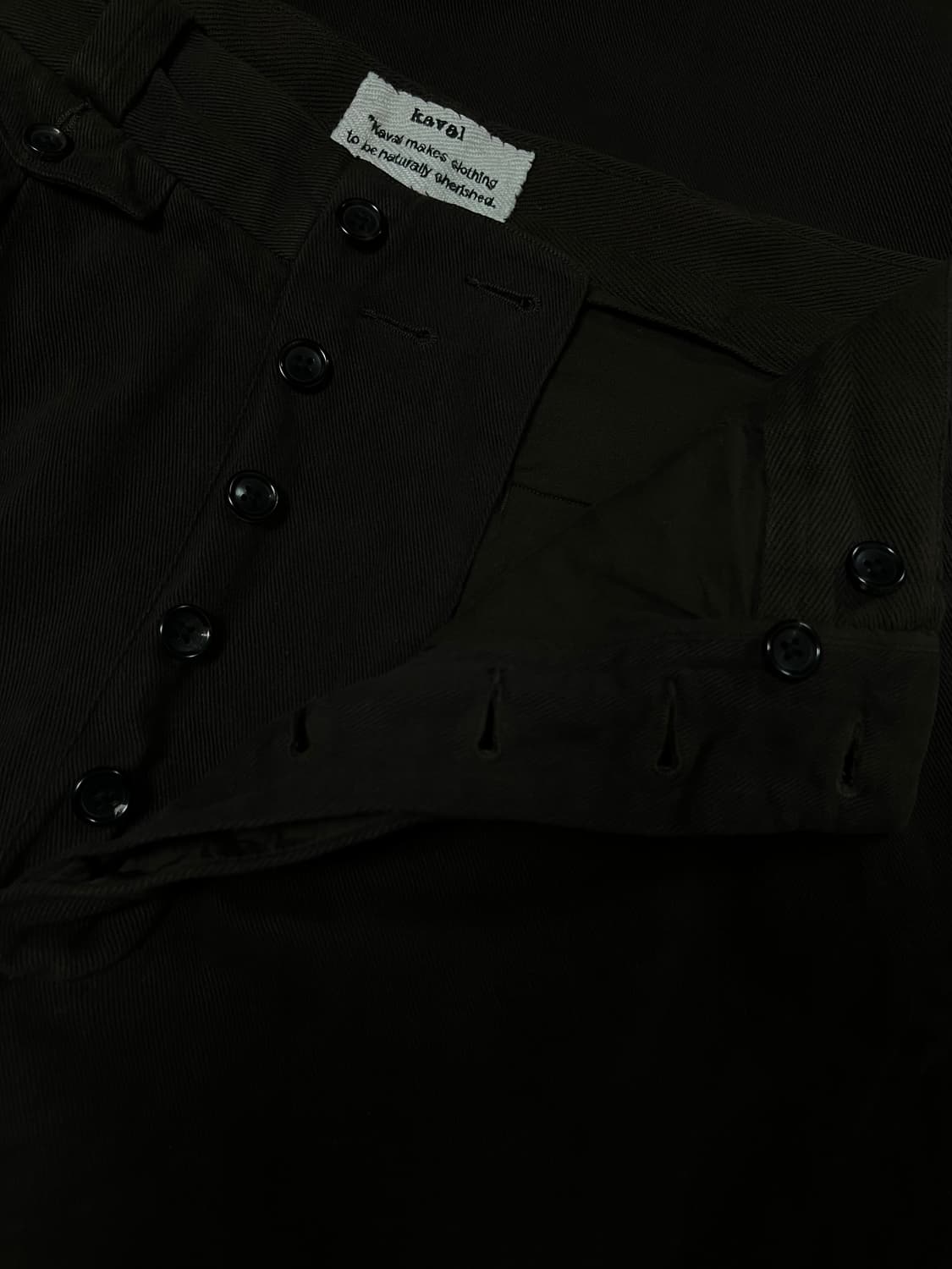 Kaval Front Button Pocket Pants 상품이미지3