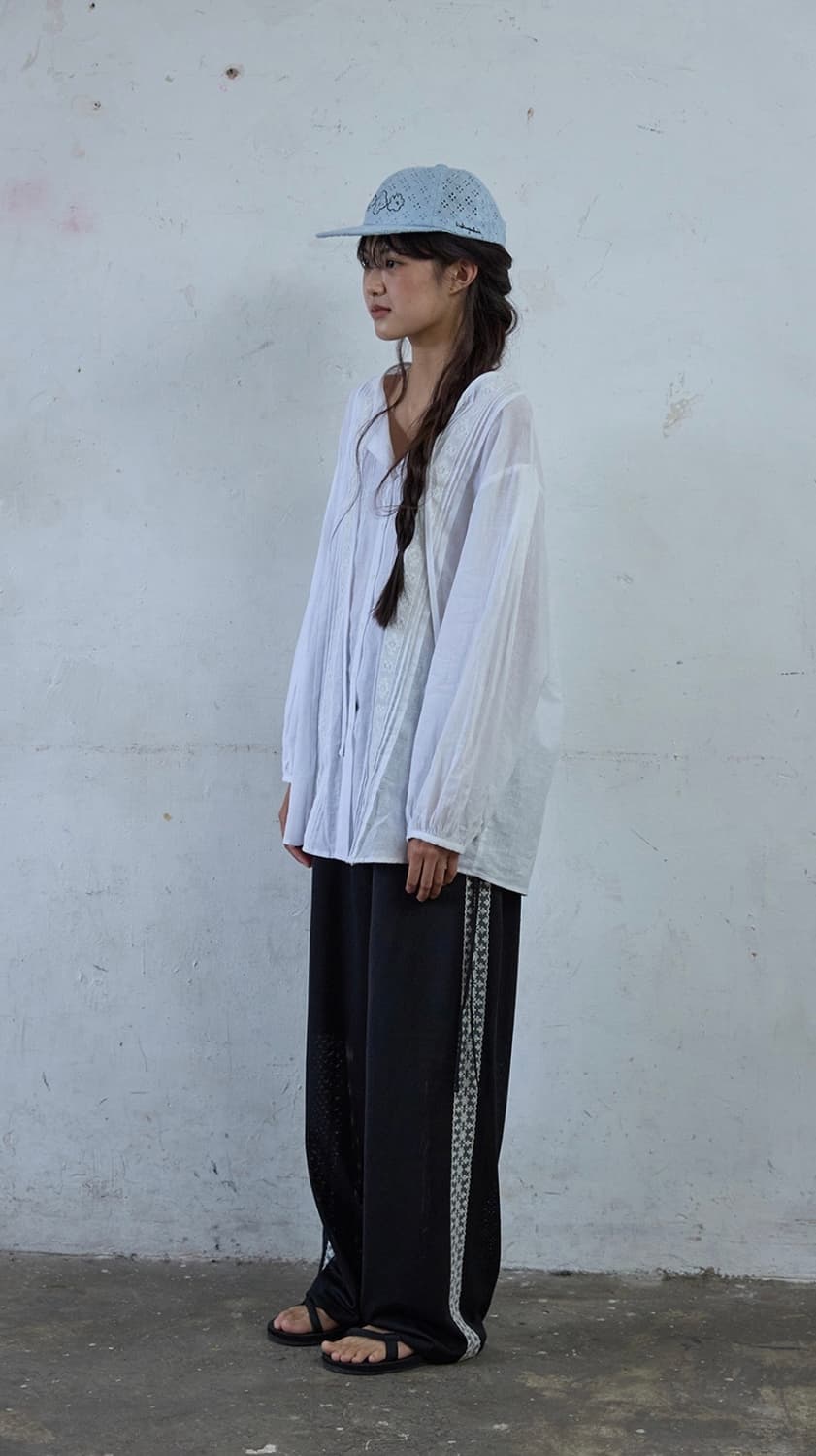 호쿠스포쿠스 블라우스 linen sunveil blouse 상품이미지3