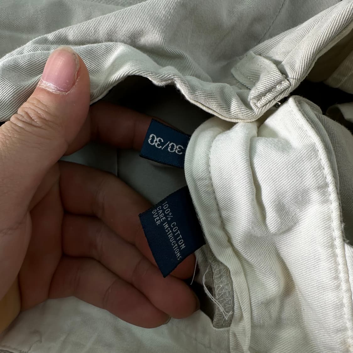 30 폴로랄프로렌 베이지 코튼 치노 팬츠 상품이미지4