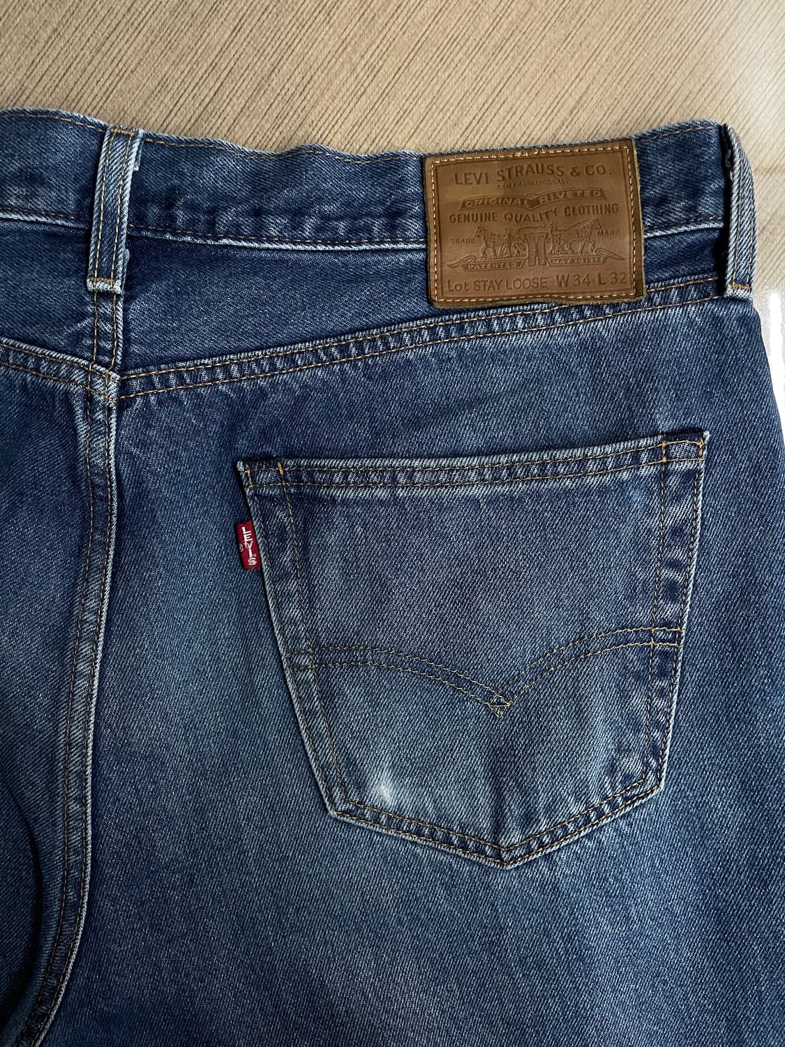 [34] 리바이스 Levis 프리미엄 루즈 스테이 핏 데님 팬츠 청바지 상품이미지4