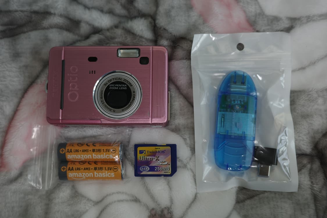 펜탁스 옵티오 S40 Pentax Optio 디카 핑크 상품이미지6