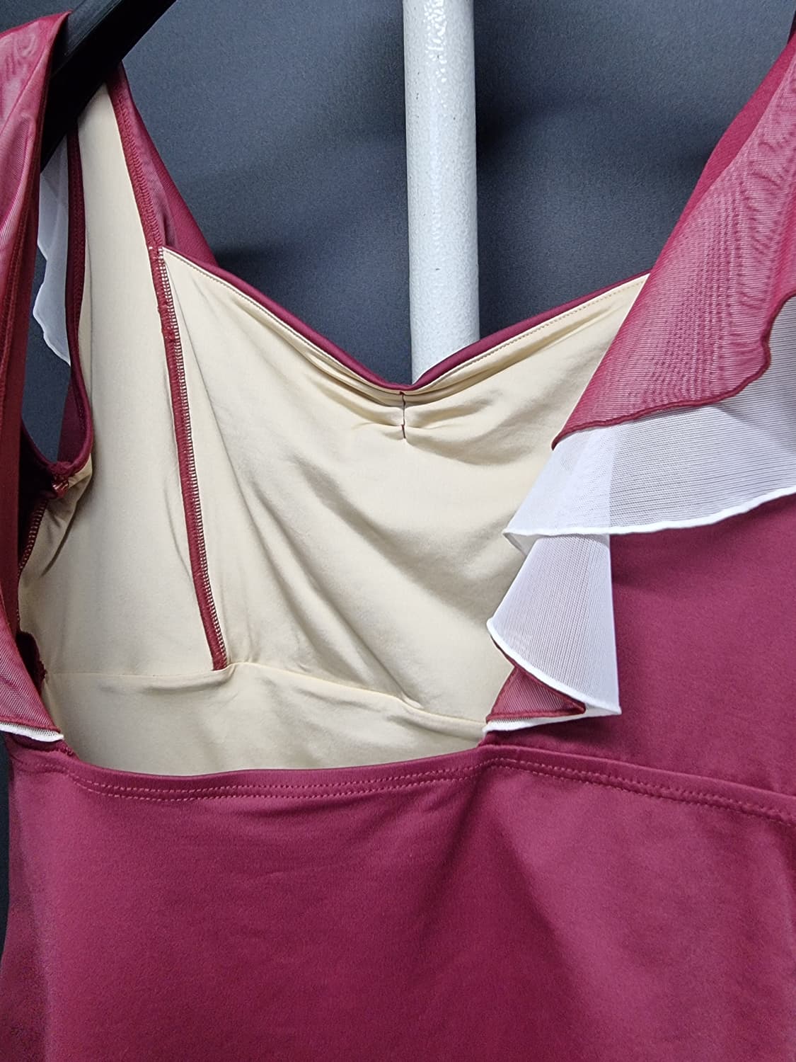 브렛 더블 레이어드 프릴 레오타드 성인발레 L 상품이미지7