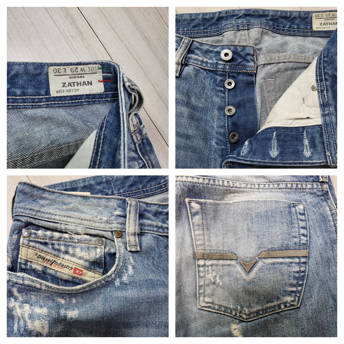 (29) 디젤 ZATHAN 자탄 y2k diesel 청바지 상품이미지8