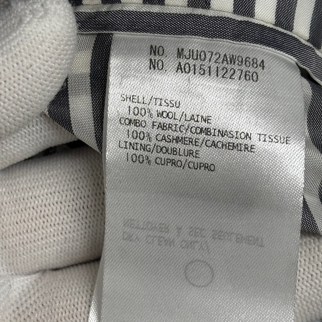 [2]톰브라운 사선완장 울 블루종 상품이미지5