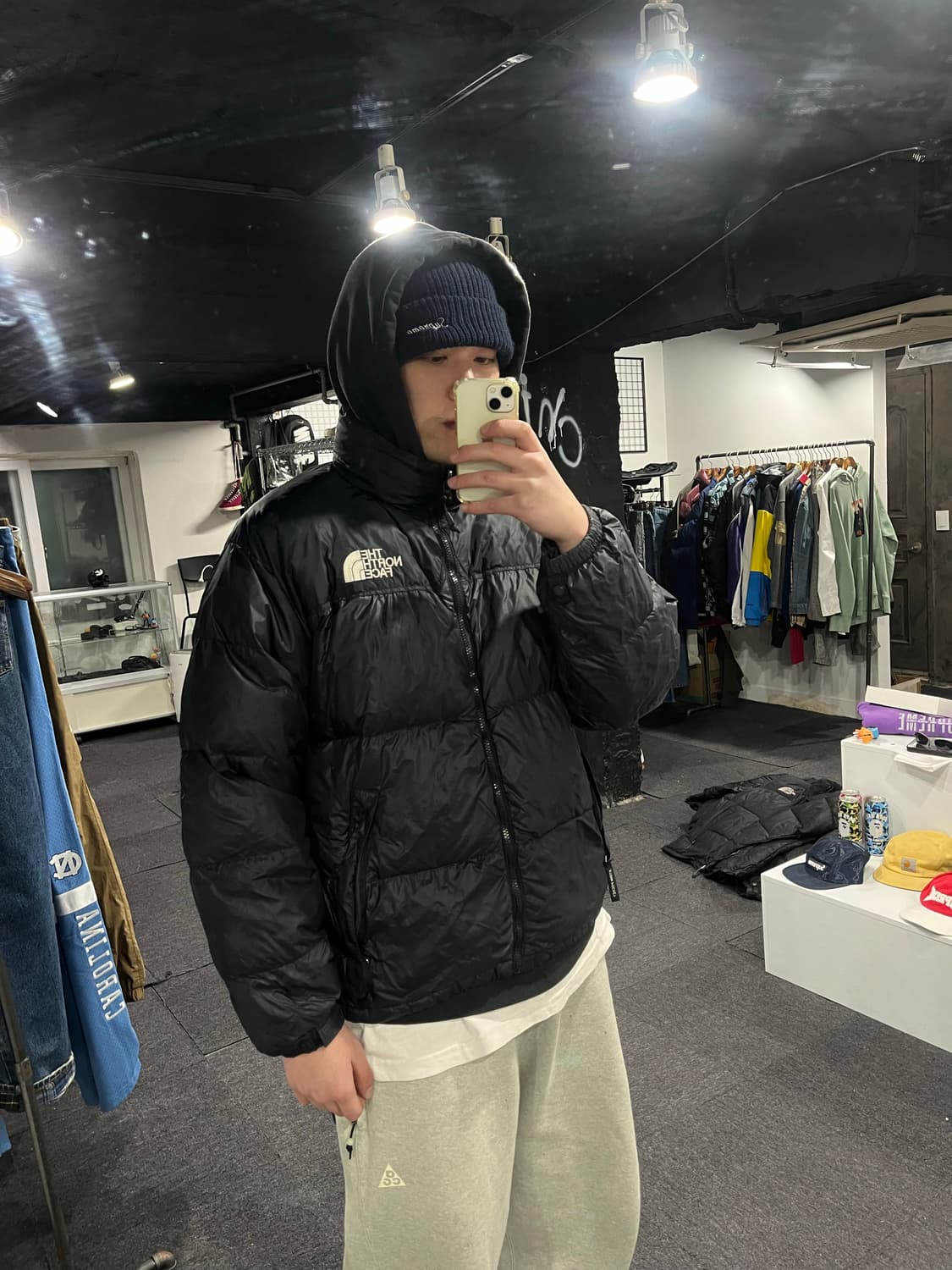 노스페이스 눕시 패딩 상품이미지2