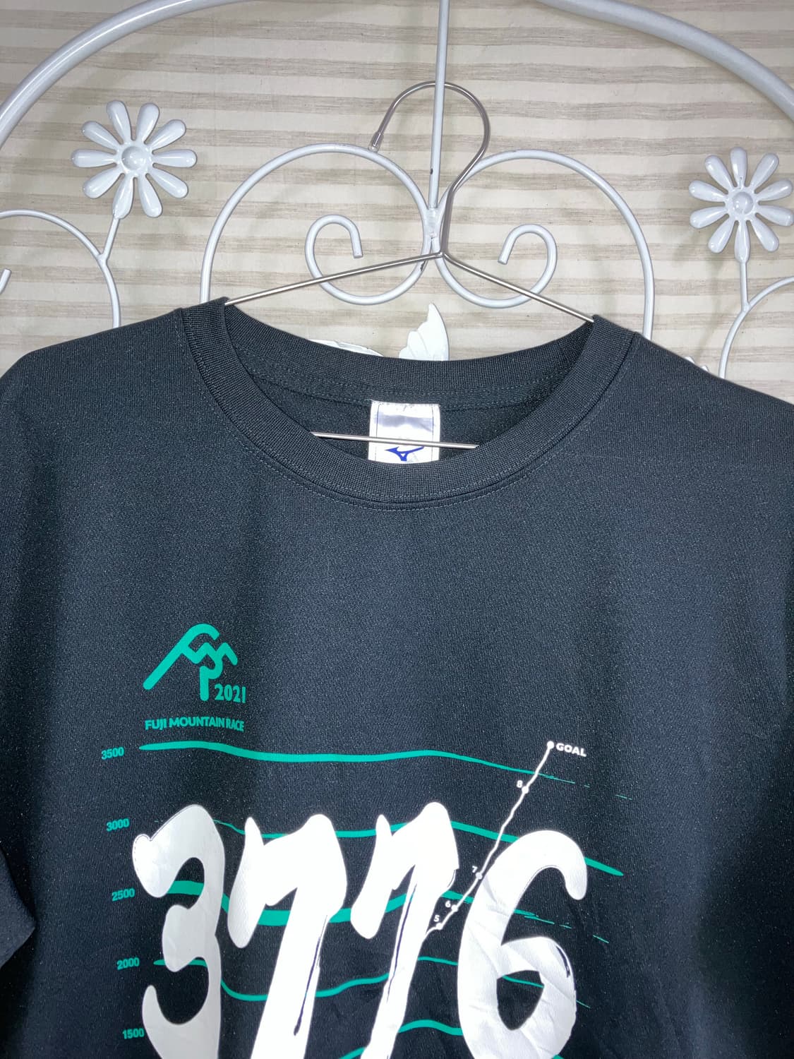 빈티지 미즈노 블랙 레터링 티셔츠 y2k 스트릿 갸루 펑키489 상품이미지3