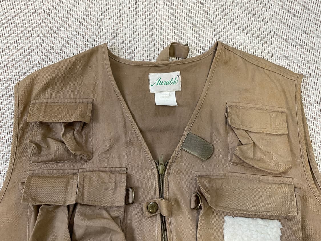 8~90s 아메리칸 빈티지 피싱 베스트  J03373 상품이미지2