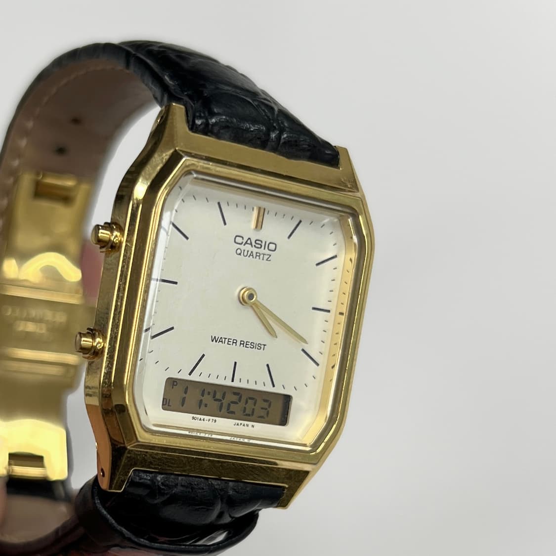 카시오 AQ-230 / Black & Gold edition 상품이미지7