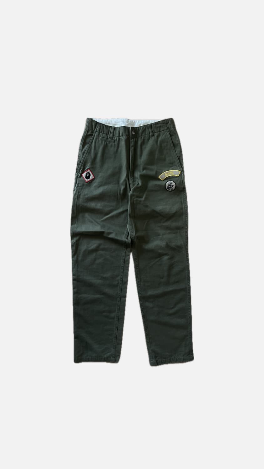 Bape 와펜 military pants 상품이미지1