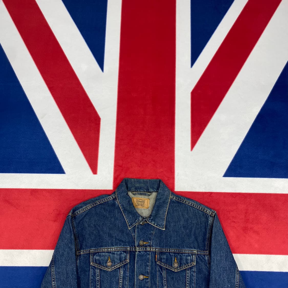 90s 리바이스 오렌지탭 데님자켓 L  상품이미지2