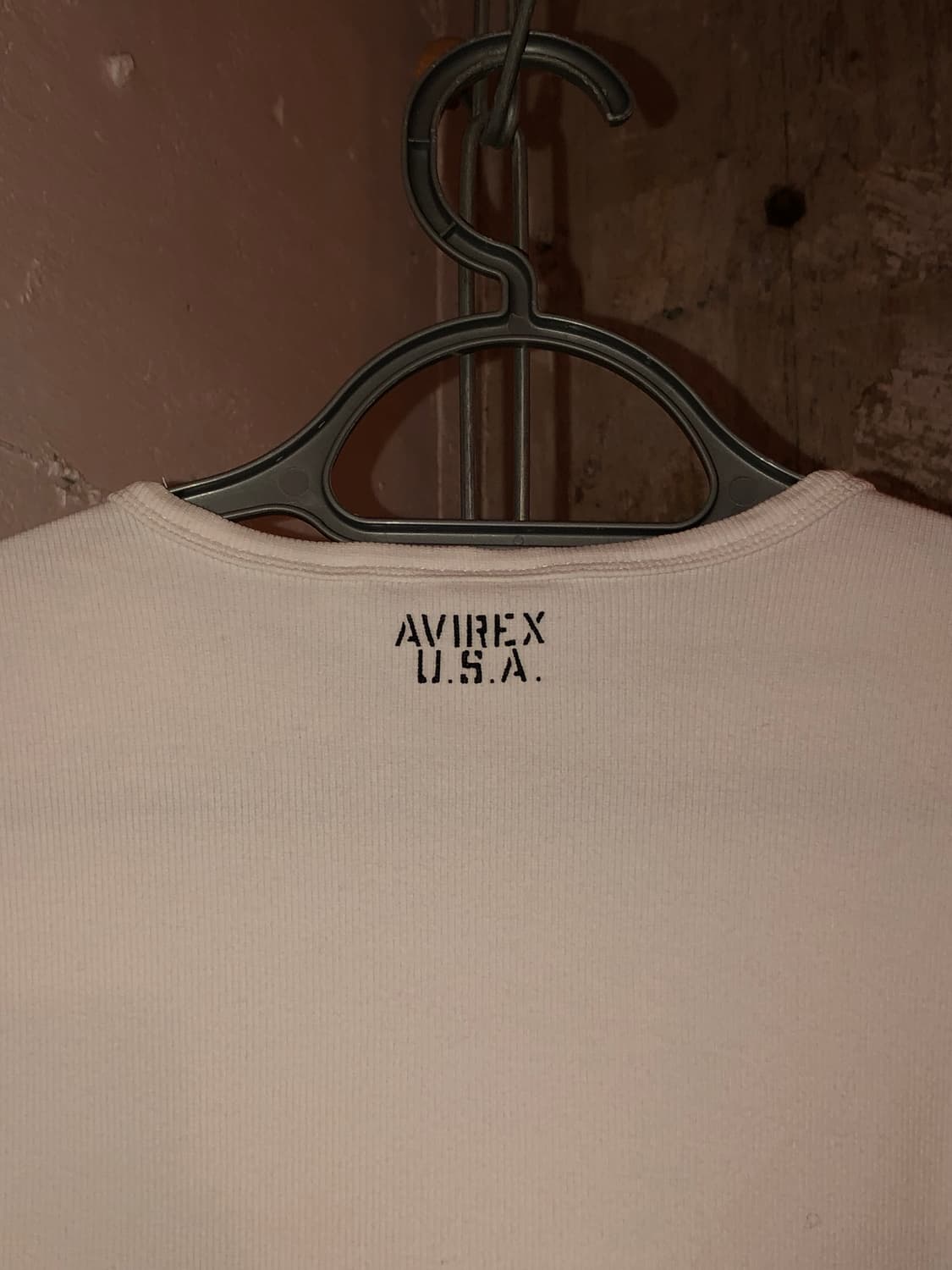 Avirex Daily Ribbed Crew Neck T-Shirt 상품이미지6