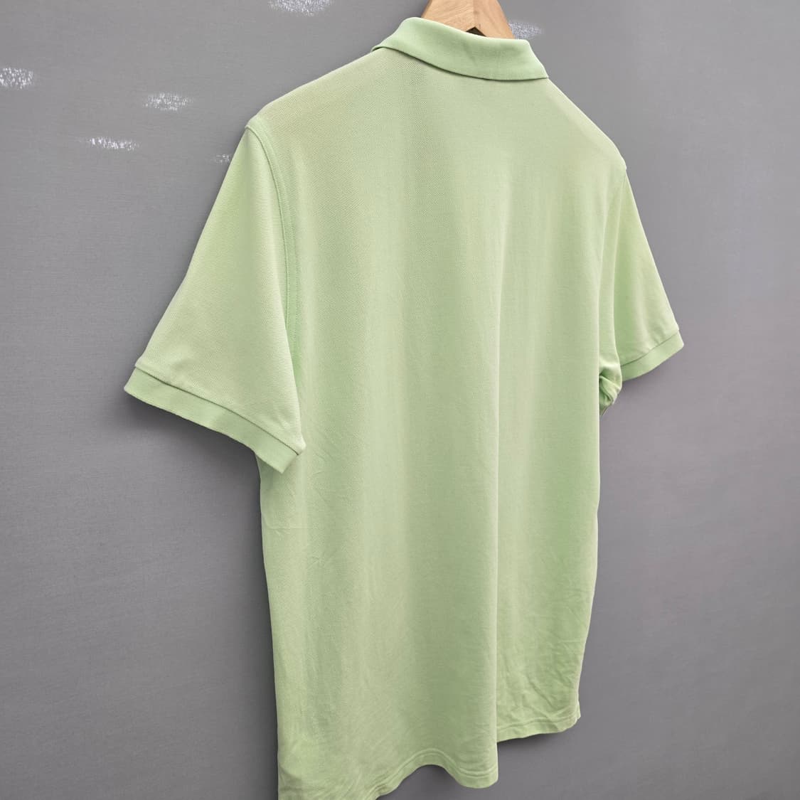 간트 GANT 셔츠 카라 반팔티 라이트 그린 상품이미지6