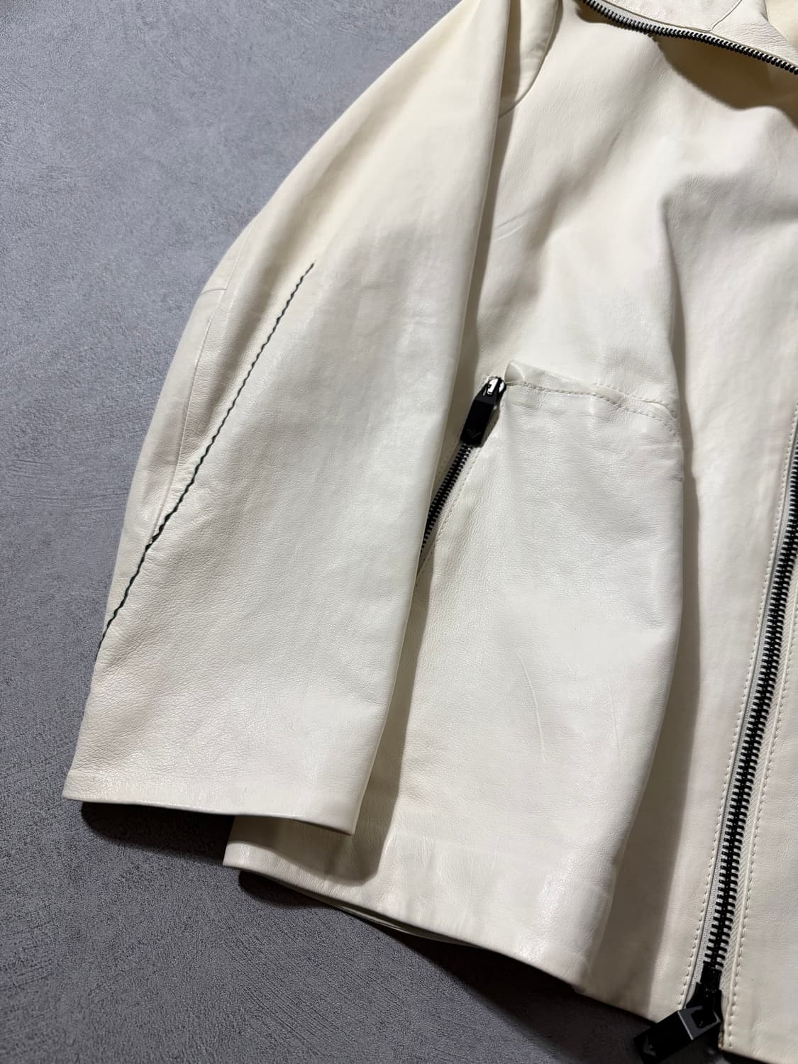 엠포리오 아르마니 램스킨 후드자켓 상품이미지5