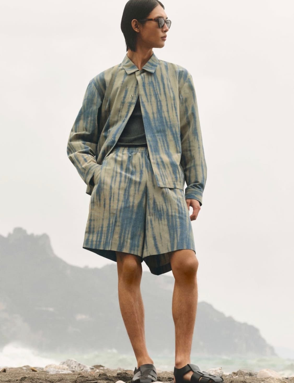 COSx타바타시보리 칼라 셔츠 재킷 상품이미지1