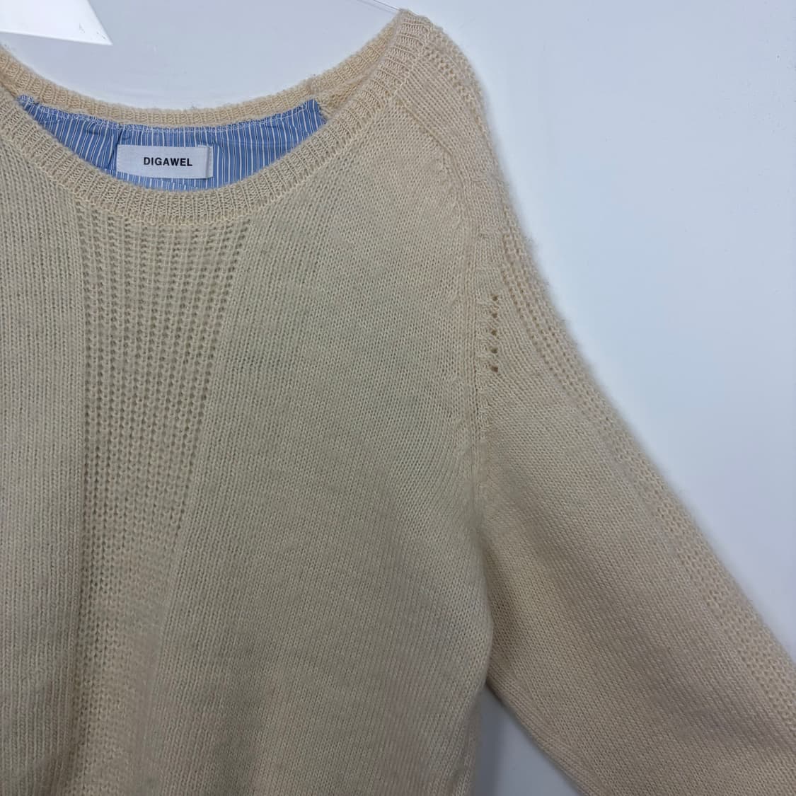 디가웰 digawel 도킹 니트 티셔츠 원피스 상품이미지4