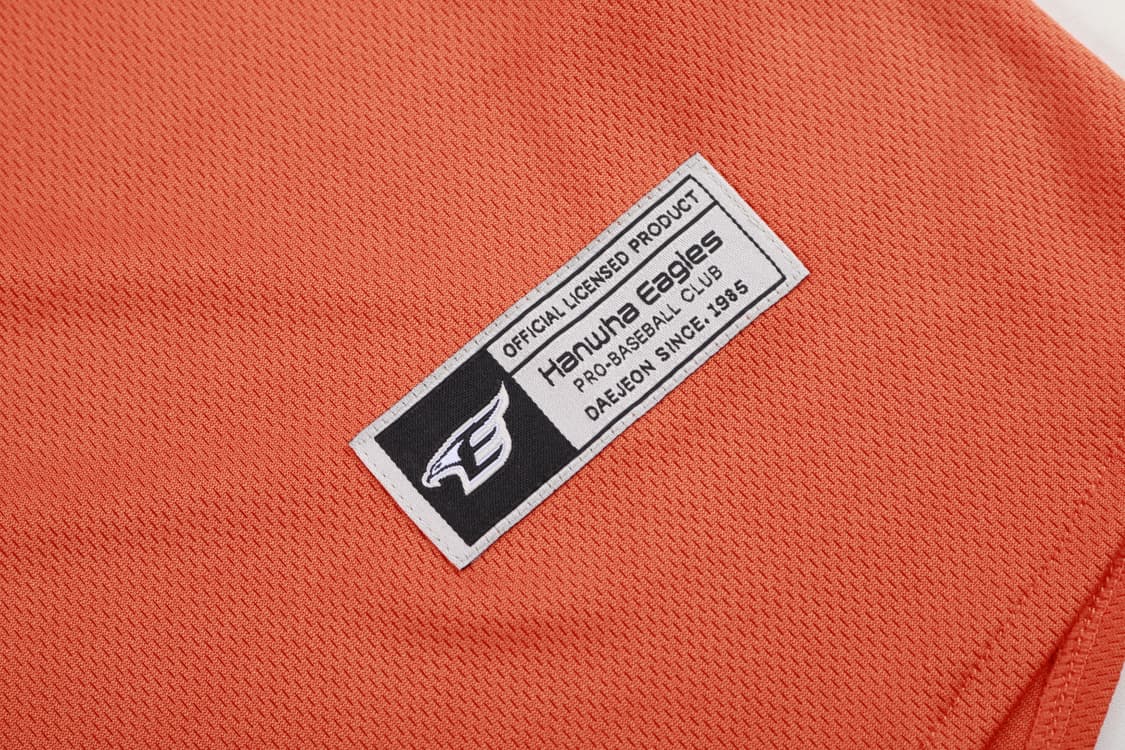 [XL] 2024 한화 이글스 오렌지 레플리카 유니폼 상품이미지2