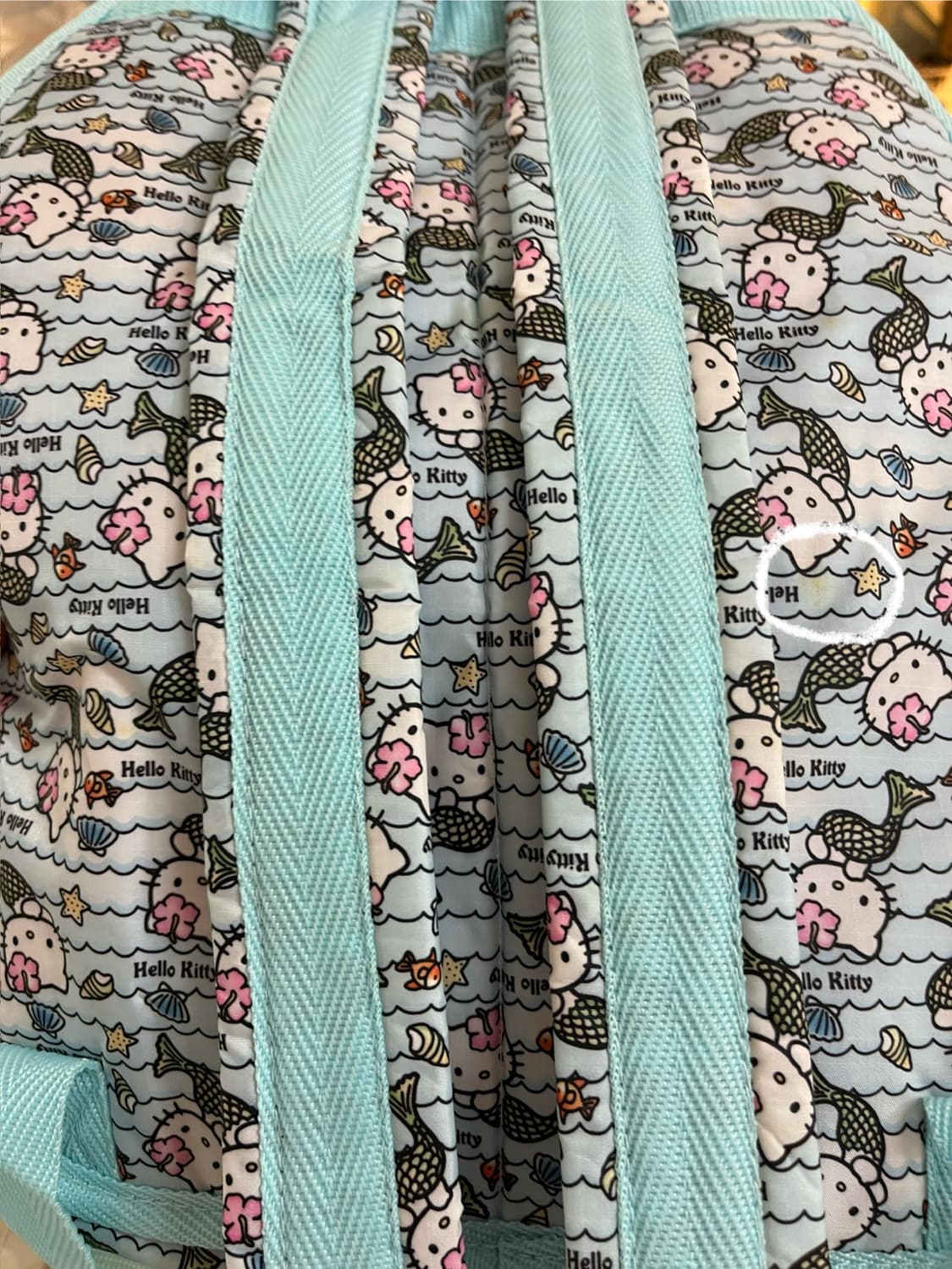 2008 블루 머메이드 키티 백팩 🧜🏻‍♀️ 상품이미지4