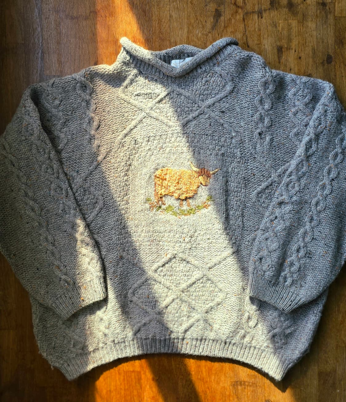 영국 빈티지 니트 Made In England  상품이미지1