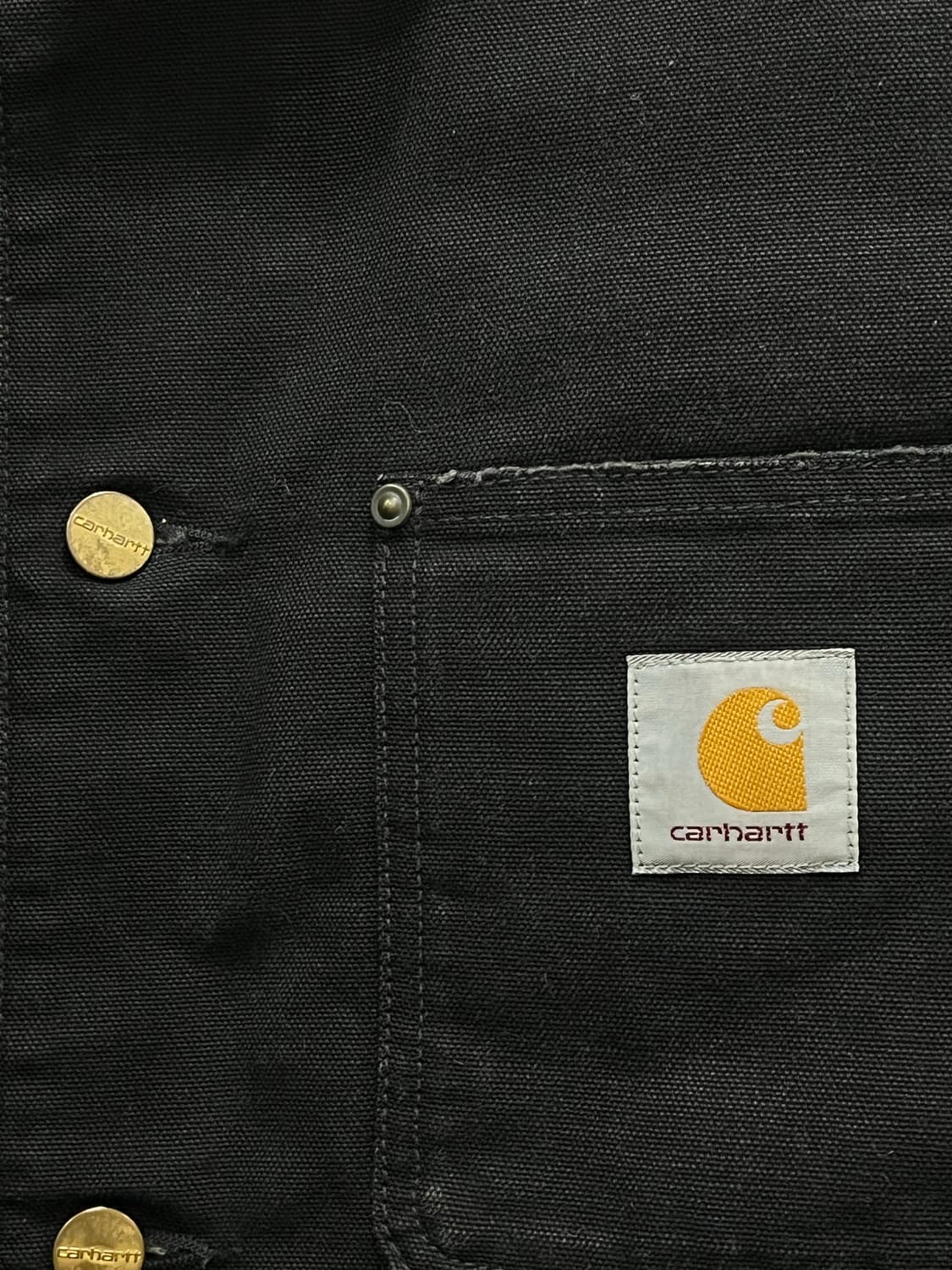 칼하트 초어자켓 코듀로이 퀼팅안감 워크자켓 M 블랙 상품이미지5