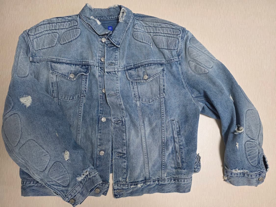 Yeezy GAP 칸예 모토 USA 데님 자켓 상품이미지1