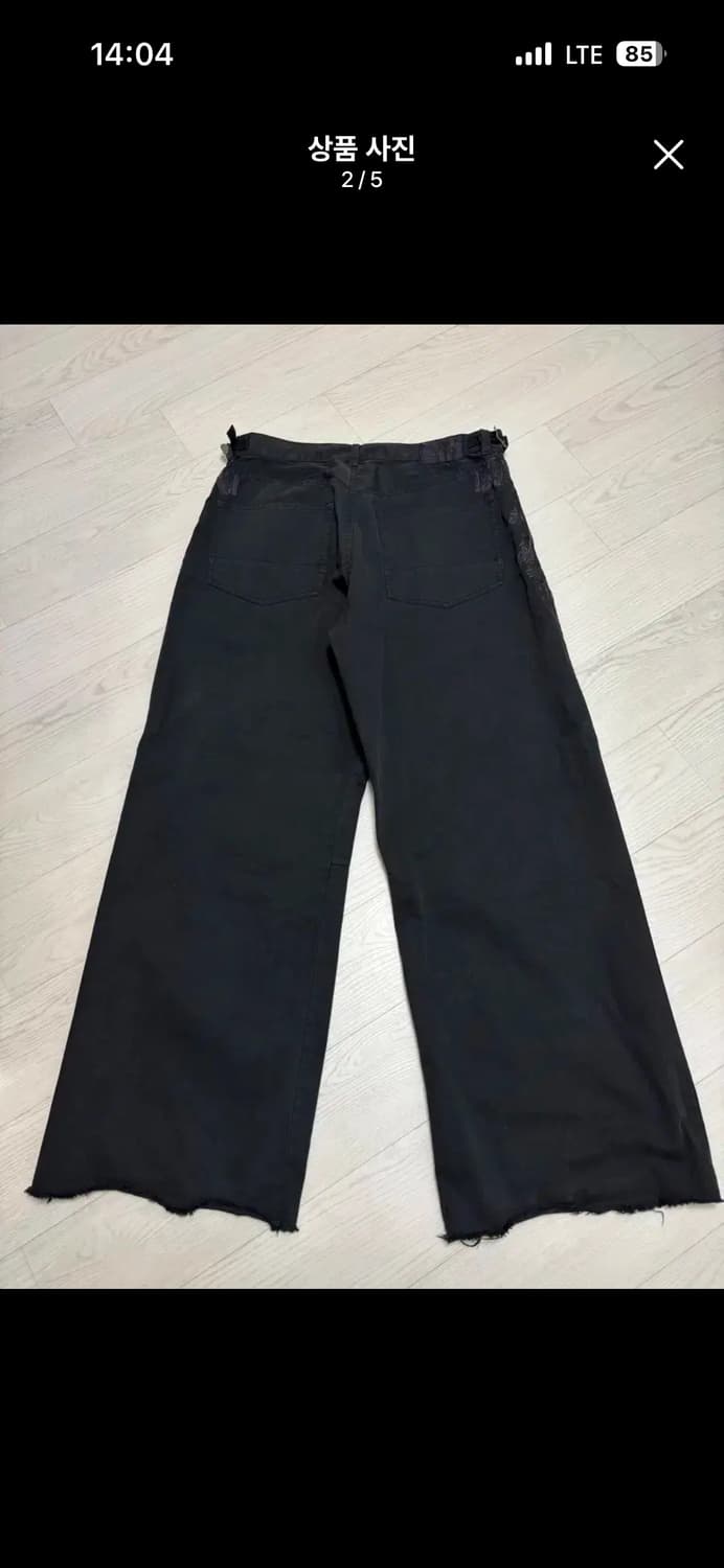 폴리테루 폴리테루 페더 고시마 팬츠 블랙 XL 4 상품이미지2