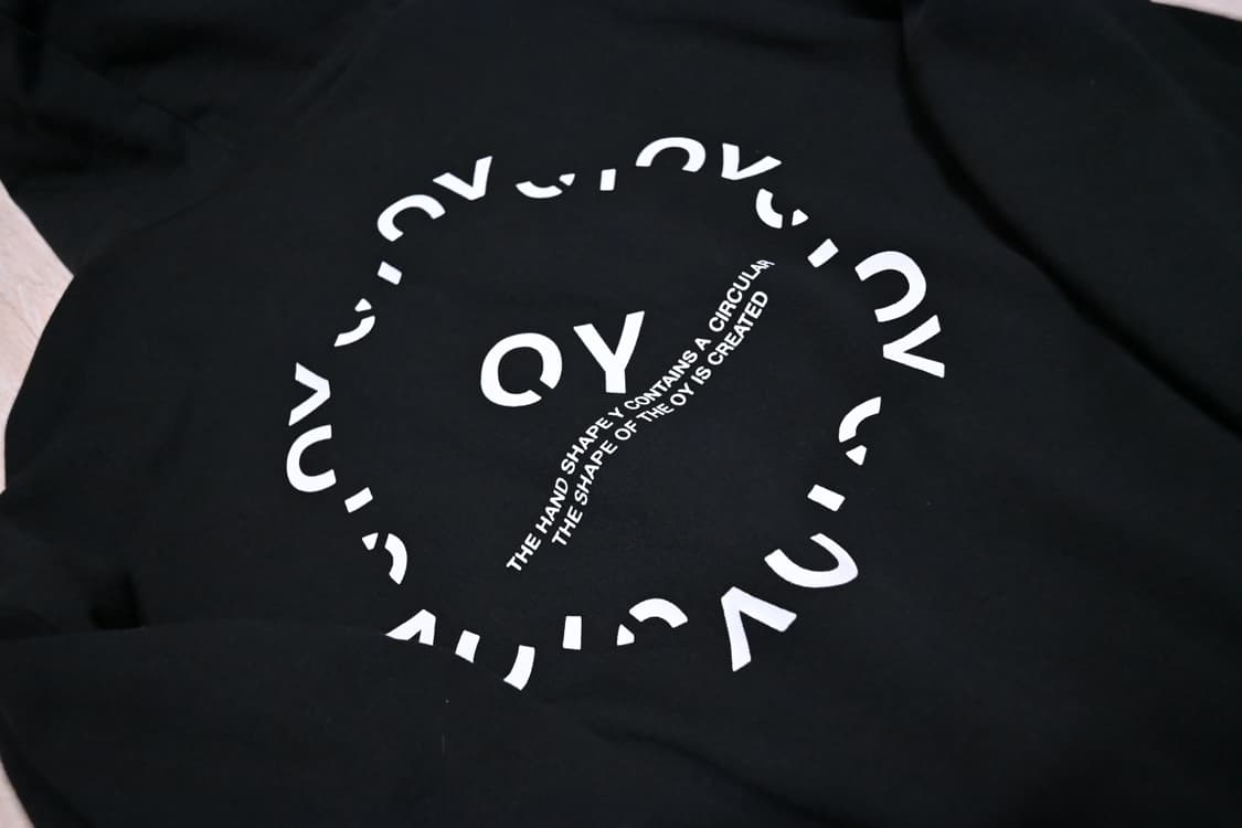 오와이 라운드 로고 후드 상품이미지6