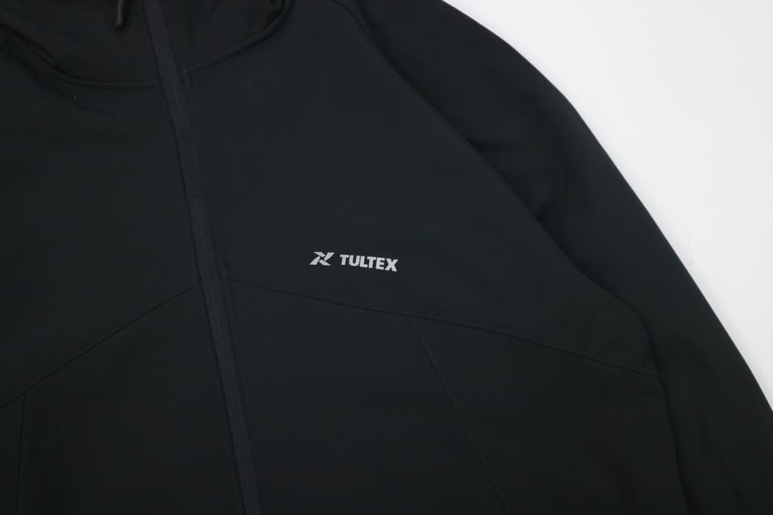 TULTEX 툴텍스 어드벤처 블랙 기모 소프트쉘 후드 집업 (2XL) 상품이미지3