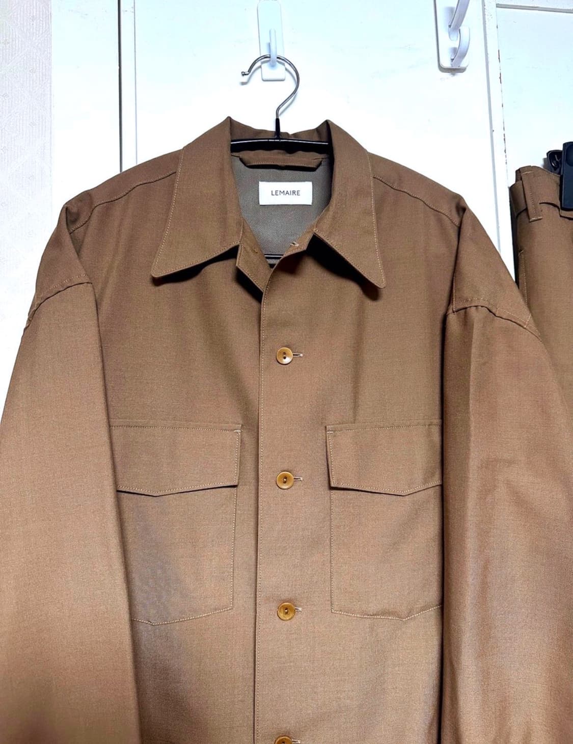 르메르 20fw 컨버터블 셋업 컵브라운 M, 50 상품이미지6