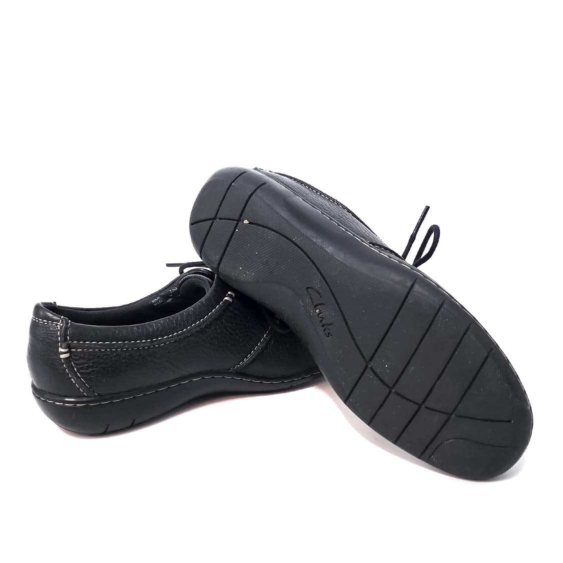 [US7.5] 클락스 비얼즈 레이스업 블랙 상품이미지5