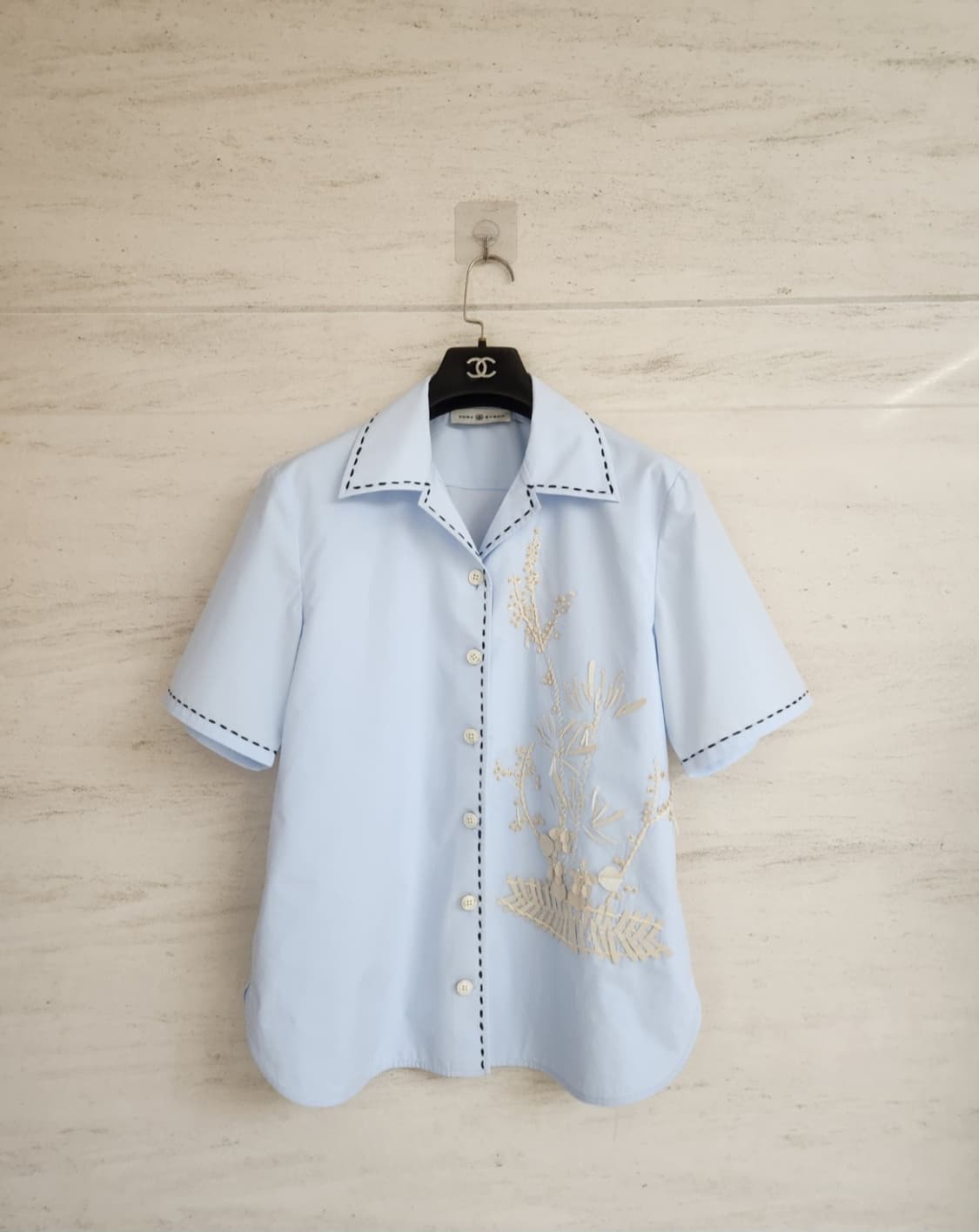토리버치 엠브로더리 블라우스 셔츠 2사이즈(58~66가능) 상품이미지5