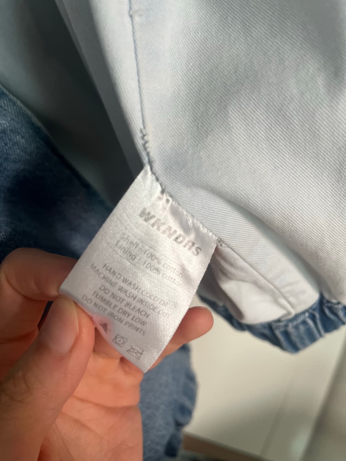 위캔더스 IPFU데님자켓 DP 구교환 상품이미지3