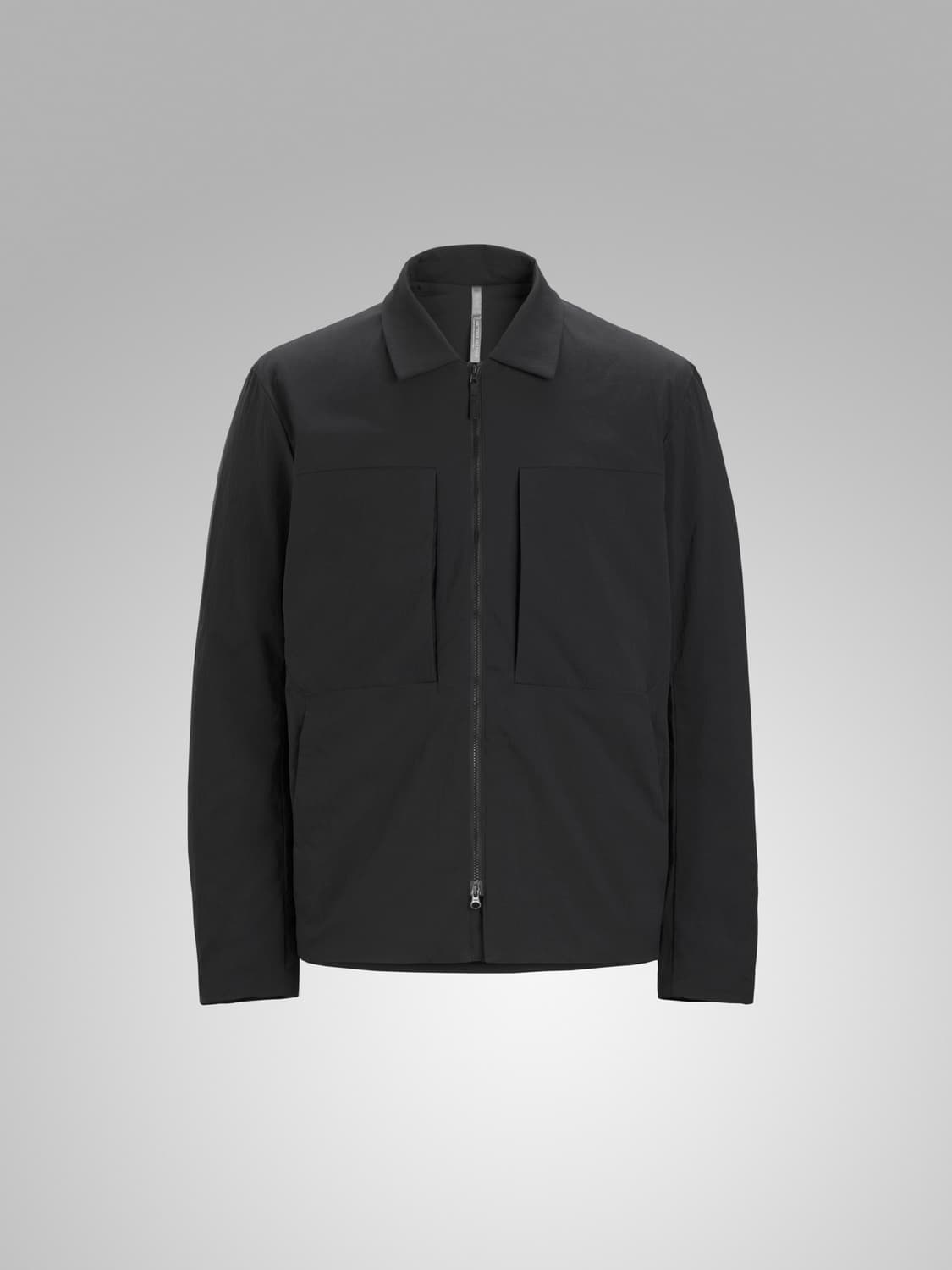 [S] 베일런스 미온 인슐레이티드 오버셔츠 블랙 상품이미지1