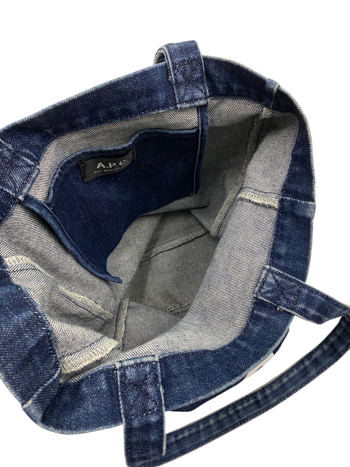 APC 아페쎄 데님 숄더백 상품이미지3