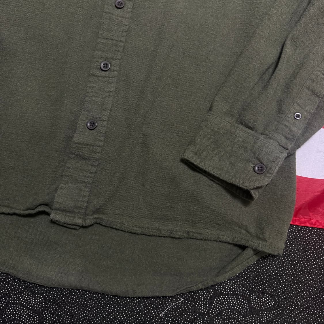 carhartt 칼하트 리메이크 워크 울 셔츠 - no,3 상품이미지4