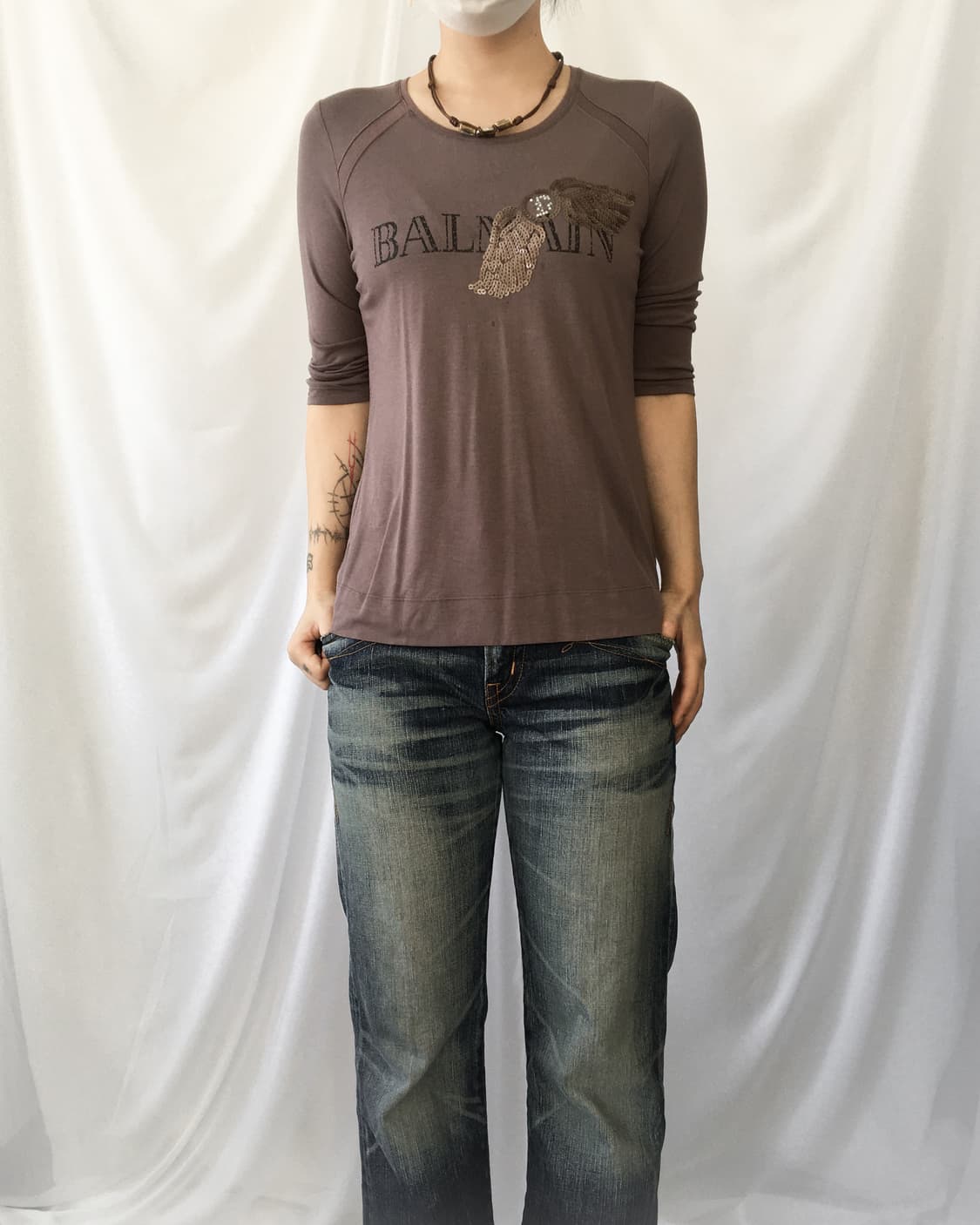 ethnic mood tied point necklace 상품이미지7