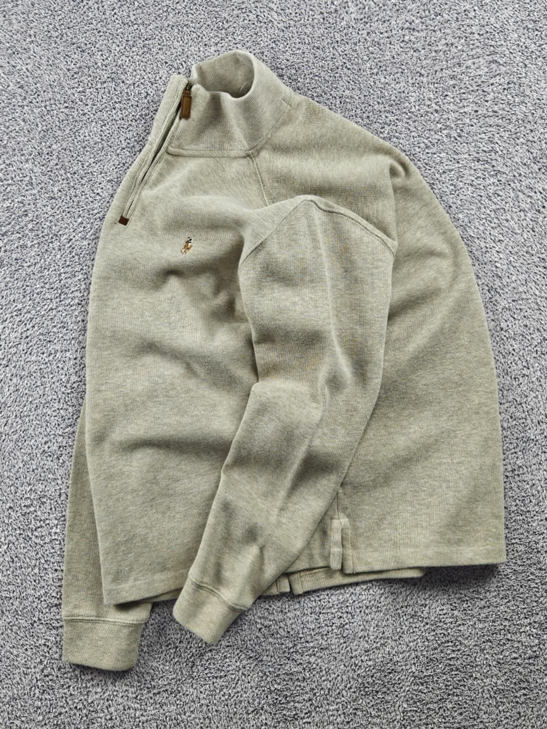폴로랄프로렌 코튼 니트 하프 집업 ( L ) / 10973 상품이미지3