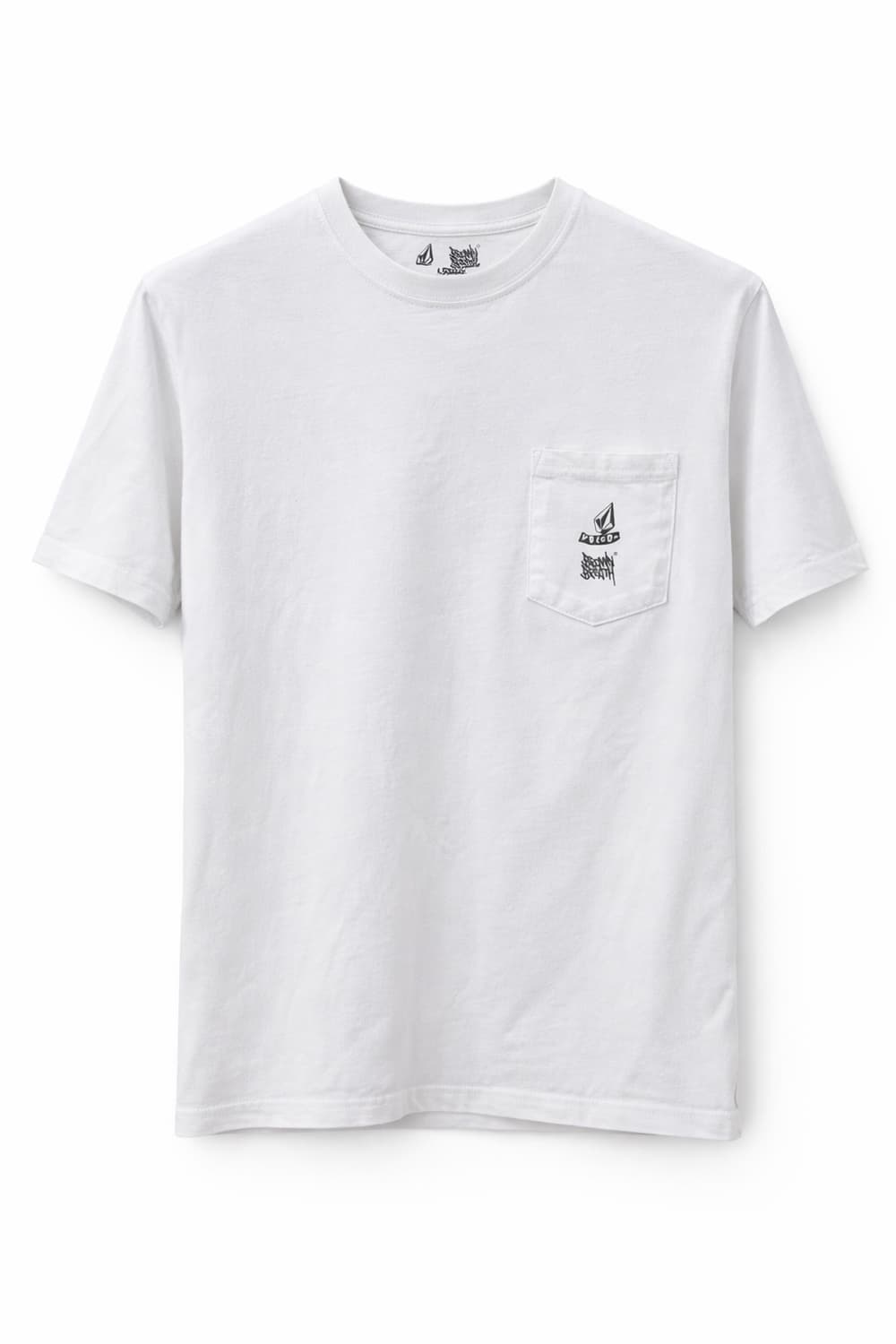 브라운브레스&볼컴 콜라보 화이트 포켓 반팔티 M 상품이미지1