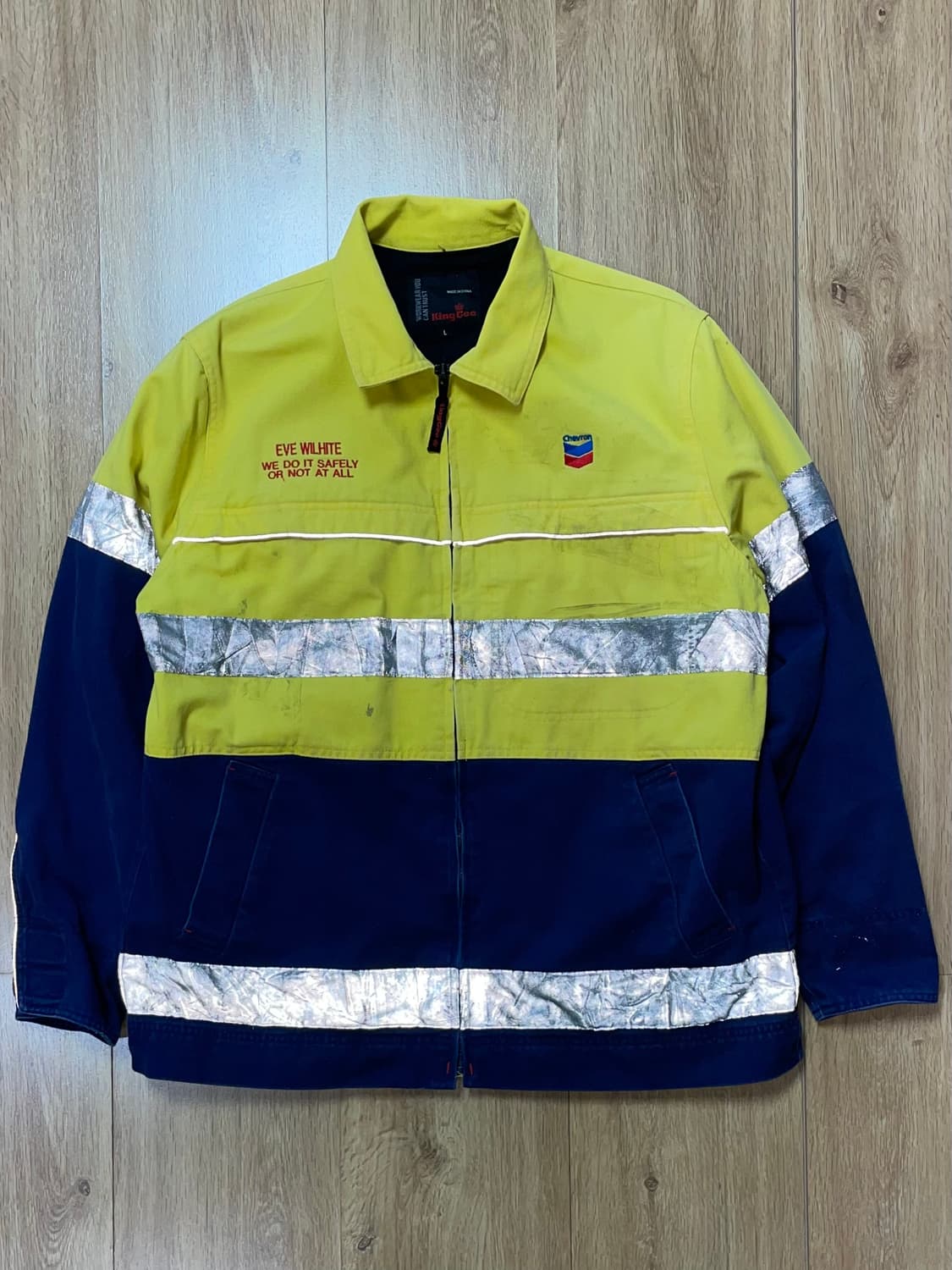 택포) USA Hi-vis 리플렉티브 빈티지 캔버스 워크자켓 상품이미지2