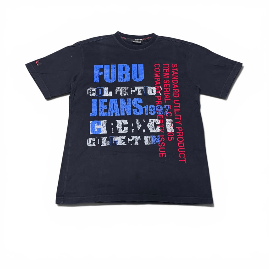 M FUBU 푸부 블랙 Y2K 빈티지 반팔티 상품이미지1